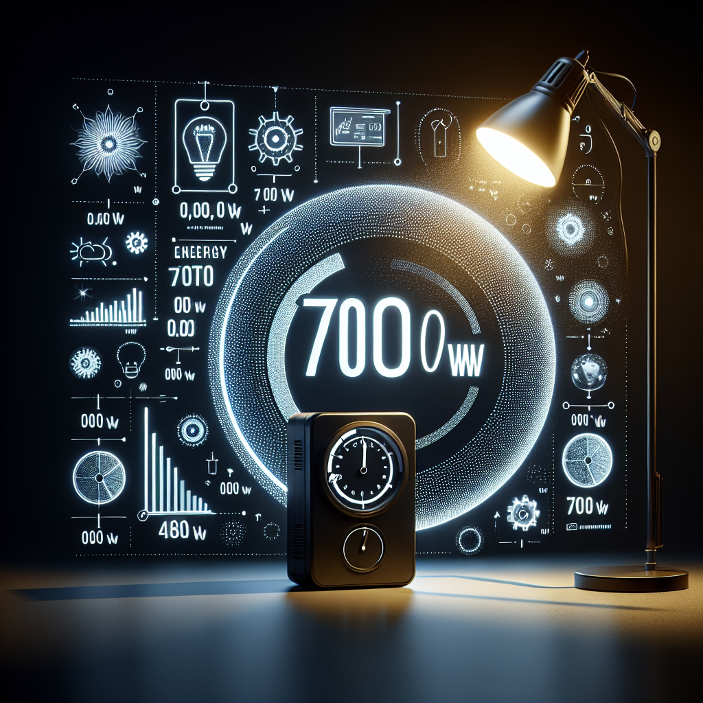 wat kost 700 watt per uur